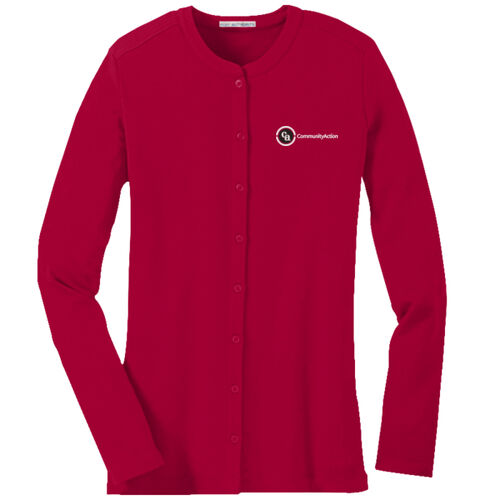 Port Authority® Women's Concept Stretch Button-Front Cardigan Thumbnail