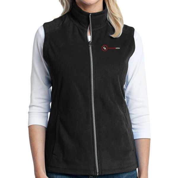 Port Authority® Women's Microfleece Vest Thumbnail