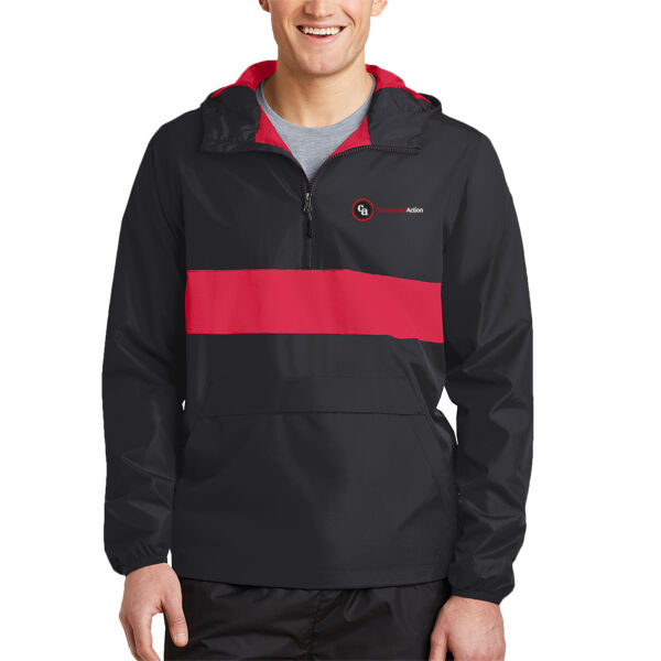 Sport-Tek® Zipped Pocket Anorak Thumbnail