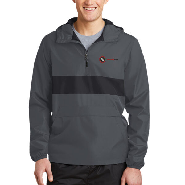 Sport-Tek® Zipped Pocket Anorak Thumbnail