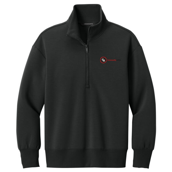Mercer+Mettle® Women’s Soft Spacer 1/4-Zip Thumbnail