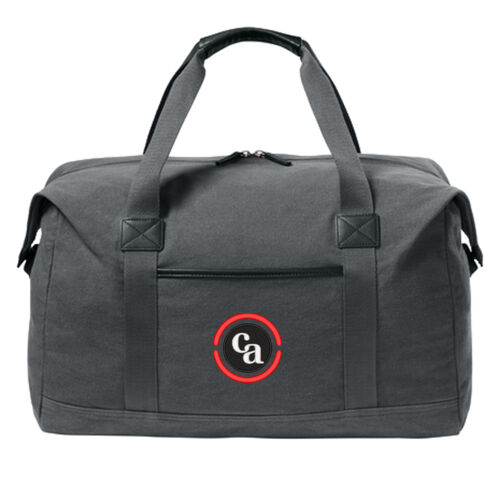 Port Authority® Washed Canvas Duffel Thumbnail