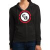 Women's Fitted Jersey Full Zip Hoodie Thumbnail