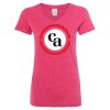 Women’s Glitter V-Neck T-Shirt Thumbnail